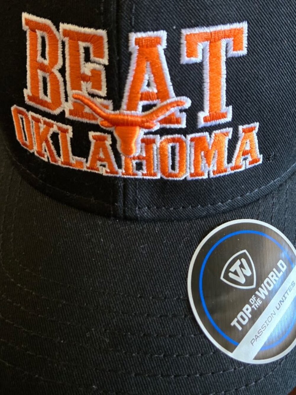 University of Texas Longhorns Beat Oklahoma Mesh Trucker Snapback